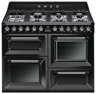 Комбинированная плита smeg TR4110BL1 Комбинированная плита smeg TR4110BL1
