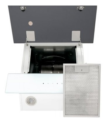 Каминная вытяжка GRAND Gloucester 60 WH Каминная вытяжка GRAND Gloucester 60 WH
