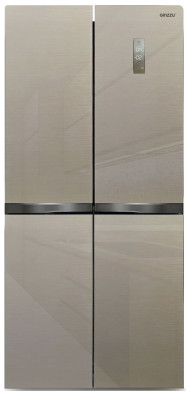 Холодильник Ginzzu NFI-4414 Gold glass