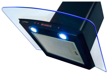 Каминная вытяжка GERMES Alt sensor 60 black