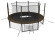 Каркасный батут Unix Line 10 ft inside black/brown Каркасный батут Unix Line 10 ft inside black/brown