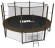 Каркасный батут Unix Line 10 ft inside black/brown Каркасный батут Unix Line 10 ft inside black/brown