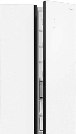 Холодильник WEISSGAUFF WSBS 1036 Inverter NoFrost Premium White Glass Холодильник WEISSGAUFF WSBS 1036 Inverter NoFrost Premium White Glass
