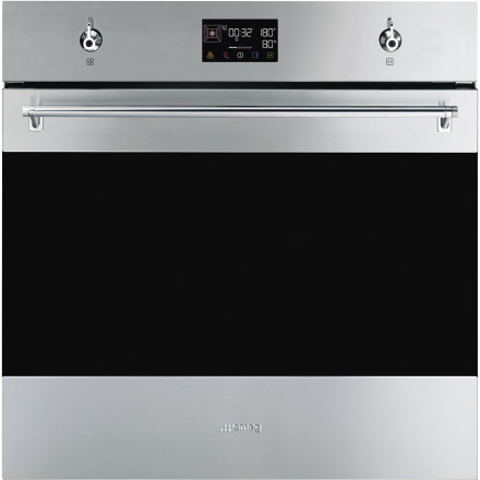 Встраиваемый электрический духовой шкаф Smeg SOP6302S2PX Встраиваемый электрический духовой шкаф Smeg SOP6302S2PX