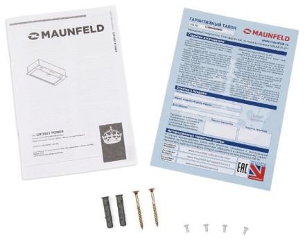 Встраиваемая вытяжка MAUNFELD Crosby Power 60 белый Встраиваемая вытяжка MAUNFELD Crosby Power 60 белый