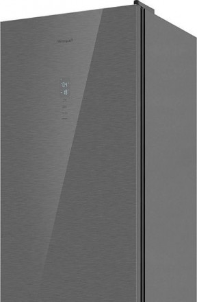 Холодильник WEISSGAUFF WRK 195 D Full NoFrost Inox Glass