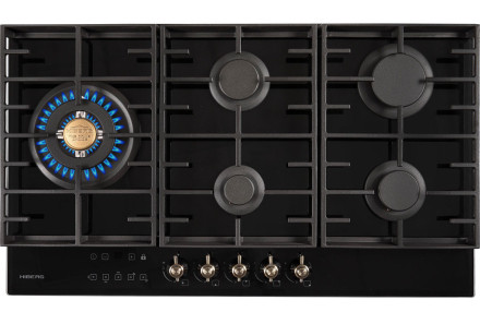 Газовая варочная панель Hiberg VM 9155 B Газовая варочная панель Hiberg VM 9155 B