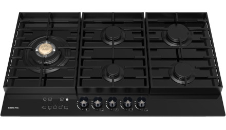 Газовая варочная панель Hiberg VM 9155 B Газовая варочная панель Hiberg VM 9155 B