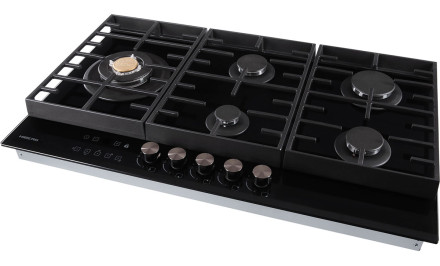 Газовая варочная панель Hiberg VM 9155 B Газовая варочная панель Hiberg VM 9155 B