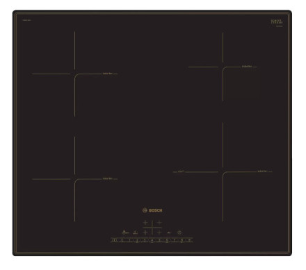 Встраиваемая индукционная варочная панель Bosch PIE611FC5R Встраиваемая индукционная варочная панель Bosch PIE611FC5R