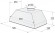 Вытяжка встраиваемая Gorenje BHI626E6X+C1:F2