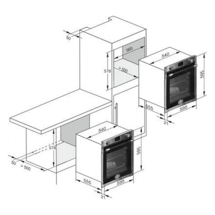 Электрический духовой шкаф Kaiser EH 6306 N R Электрический духовой шкаф Kaiser EH 6306 N R