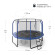 Каркасный батут Unix Line SUPREME GAME 8 ft (blue) Каркасный батут Unix Line SUPREME GAME 8 ft (blue)
