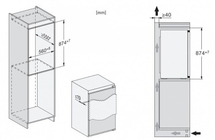 Холодильник MIELE K 7128 D Холодильник MIELE K 7128 D