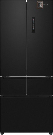 Холодильник WEISSGAUFF WFD 450 Built-in Inverter NoFrost Dark Inox