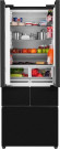 Холодильник WEISSGAUFF WFD 450 Built-in Inverter NoFrost Dark Inox