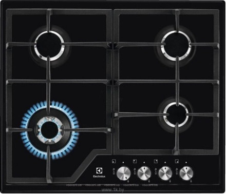 Встраиваемая газовая варочная панель Electrolux EGS 6436 K Встраиваемая газовая варочная панель Electrolux EGS 6436 K
