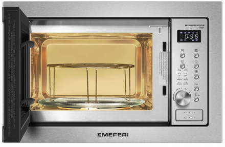 Встраиваемая микроволновая печь СВЧ Meferi MMO6025IX POWER