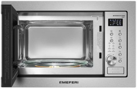 Встраиваемая микроволновая печь СВЧ Meferi MMO6025IX POWER