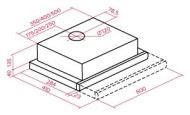 Встраиваемая вытяжка TEKA Country LS 60 GLASS WHITE (40495441) Встраиваемая вытяжка TEKA Country LS 60 GLASS WHITE (40495441)