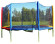 Каркасный батут babysport 460 см с сеткой 460х460 см Каркасный батут babysport 460 см с сеткой 460х460 см