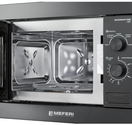 Встраиваемая микроволновая печь Meferi MMO6020BK Light