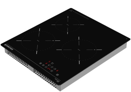 Встраиваемая индукционная варочная панель Meferi MIH453BK Power Встраиваемая индукционная варочная панель Meferi MIH453BK Power