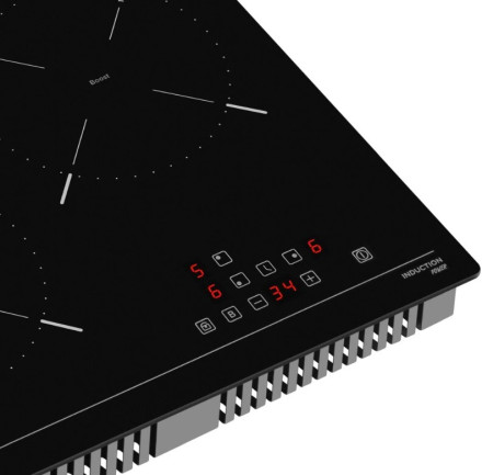 Встраиваемая индукционная варочная панель Meferi MIH453BK Power Встраиваемая индукционная варочная панель Meferi MIH453BK Power