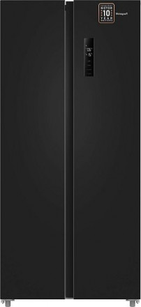 Холодильник WEISSGAUFF WSBS 500 Inverter NoFrost Black