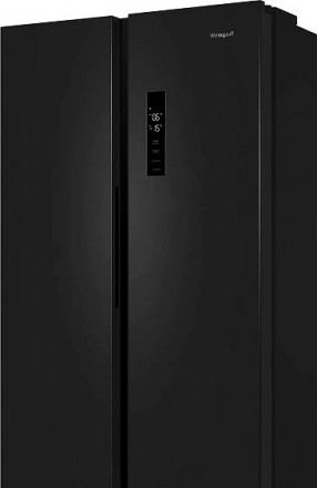 Холодильник WEISSGAUFF WSBS 500 Inverter NoFrost Black