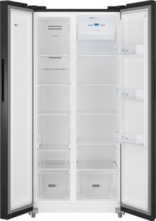 Холодильник WEISSGAUFF WSBS 500 Inverter NoFrost Black
