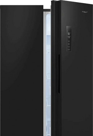 Холодильник WEISSGAUFF WSBS 500 Inverter NoFrost Black