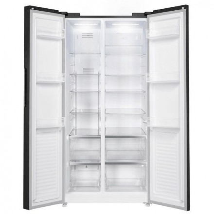 Холодильник MAUNFELD MFF177NFB Slim Inverter