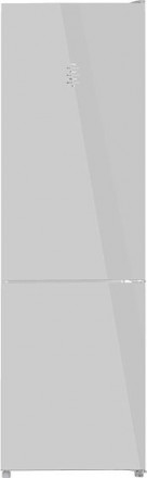 Холодильник WEISSGAUFF WRK 2000 D Full NoFrost Inverter Grey Glass