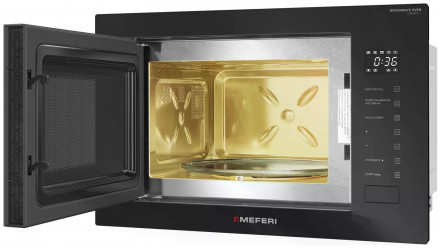 Встраиваемая микроволновая печь СВЧ Meferi MMO6028BK COMFORT PLUS Встраиваемая микроволновая печь СВЧ Meferi MMO6028BK COMFORT PLUS