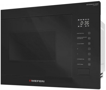 Встраиваемая микроволновая печь СВЧ Meferi MMO6028BK COMFORT PLUS Встраиваемая микроволновая печь СВЧ Meferi MMO6028BK COMFORT PLUS