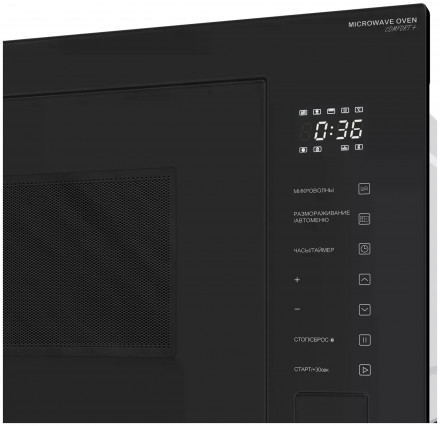 Встраиваемая микроволновая печь СВЧ Meferi MMO6028BK COMFORT PLUS Встраиваемая микроволновая печь СВЧ Meferi MMO6028BK COMFORT PLUS