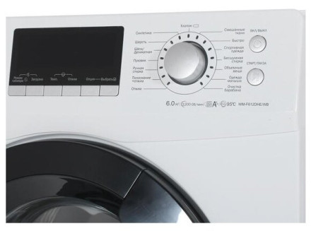 Стиральная машина DEXP WM-F612DHE/WB