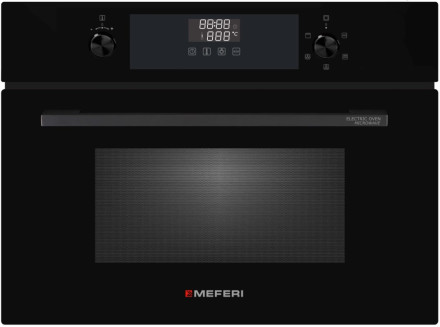 Электрический духовой шкаф Meferi MEO607BK Microwave