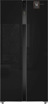 Холодильник WEISSGAUFF WSBS 500 Inverter NoFrost Black Glass Холодильник WEISSGAUFF WSBS 500 Inverter NoFrost Black Glass