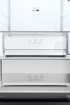 Холодильник WEISSGAUFF WFD 450 Total NoFrost Inverter Dark Grey Built-in Холодильник WEISSGAUFF WFD 450 Total NoFrost Inverter Dark Grey Built-in