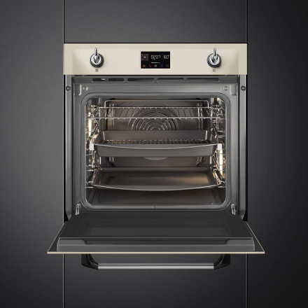 Встраиваемый электрический духовой шкаф Smeg SOP6902S2PP