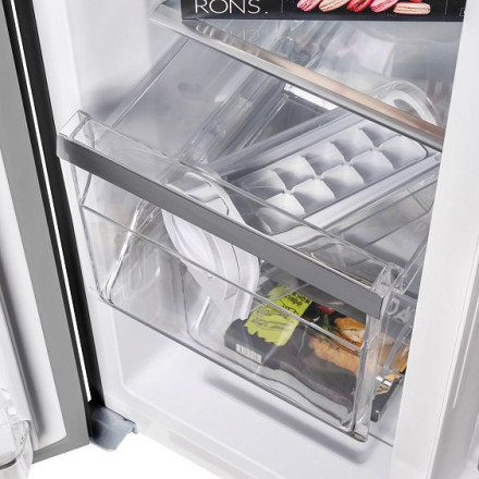 Холодильник MAUNFELD MFF177NFW Slim Inverter