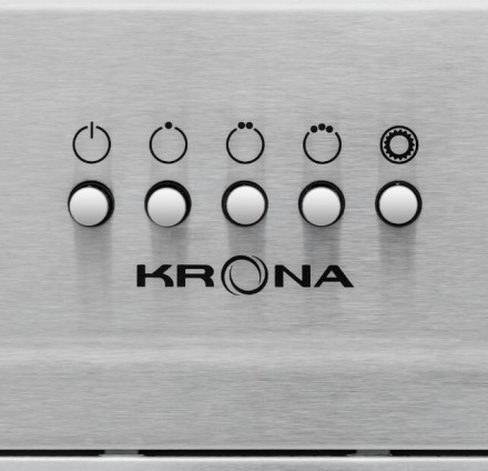 Встраиваемая вытяжка Krona Luisa 600 Inox PB