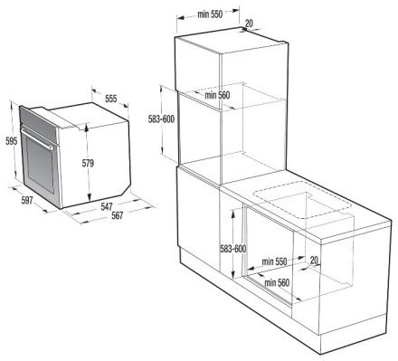 Духовой шкаф Gorenje BO 635E20 W-M Духовой шкаф Gorenje BO 635E20 W-M