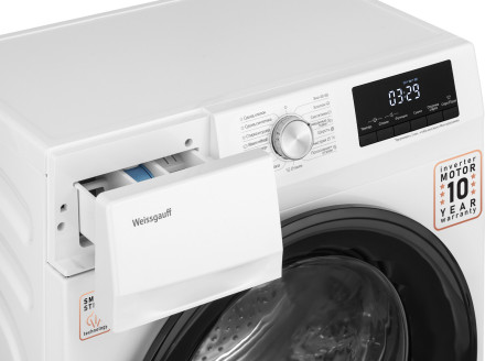 Стиральная машина с сушкой Weissgauff WMD 6148 DC Inverter Steam Стиральная машина с сушкой Weissgauff WMD 6148 DC Inverter Steam