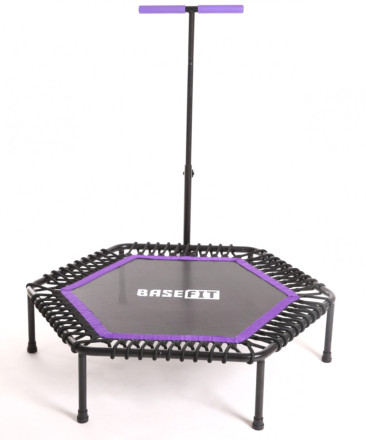 Батут BaseFit TR-401 112 см фиолетовый Батут BaseFit TR-401 112 см фиолетовый