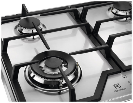 Встраиваемая газовая варочная панель Electrolux EGS 6436 SX Встраиваемая газовая варочная панель Electrolux EGS 6436 SX