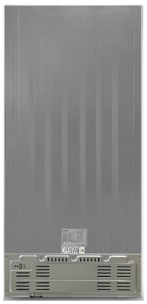 Холодильник Side by Side Ginzzu NFI-4414 White glass