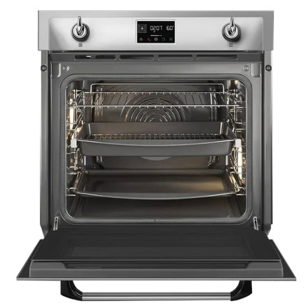 Встраиваемый электрический духовой шкаф Smeg SOP6902S2PX